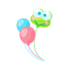 Keroppi's Colorful Balloons