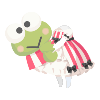 Keroppi All Day♪ Hugging My Buddy Dress