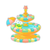 Keroppi's Rainbow Fountain Tub