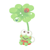 Take a Rest with Keroppi on the Clover Chair