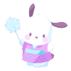 Playing With Sparklers Pochacco Plushie M