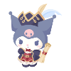 Where's Treasure Island? Kuromi Plushie L