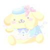 Rainbow Dream Pompompurin Plushie L