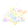 Sparkling Rainbow Pompompurin Plushie XL