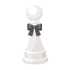 Dividing the World's Boundary White Pawn