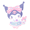 Let's Go For It♪ Kuromi Plushie M