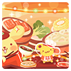 Pompompurin's Spicy Hot Pot Party♪ Wall