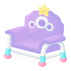 Purple Baby Monster Chair