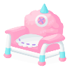 Pink Baby Monster Chair