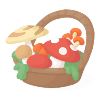 Let's All Eat Together! Mushroom Basket