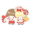 It's a Big Mushroom! Kiki & Lala Plushie S