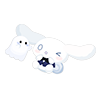 Surprised to See Ghost Cinnamoroll Plushie L