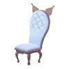 Sky Blue Ghost Chair