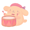 Drummer Pompompurin Plushie S