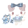 Bouquet♪ Marshmallowmitainafuwafuwanyanko Plushie L