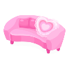 Call Friends for a Party♪ Pink Sofa