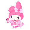 Pink & Stylish♡ My Melody Plushie XL