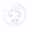 Freely Floating Hello Kitty Plushie S