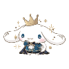 Prince Finding Snow White Cinnamoroll Plushie XL