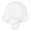 Kuromi Style Skull Cheeks