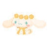 Marigold Crown Cinnamoroll Plushie S