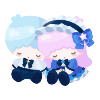 Sleep Tight with Kiki & Lala Plushie M