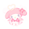 Listening to Carol My Melody Plushie M