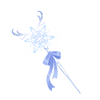 Winter Comes Now Elf Crystal Stick