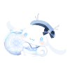 Beautiful Crystal Cinnamoroll Plushie L