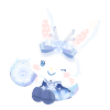 Beautiful Crystal WISH ME MELL Plushie L