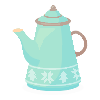 Enamel Coffee Pot