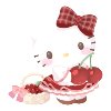 Cherry Picking Hello Kitty Plushie M