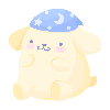 Good Night Fantasy Big Fluffy Pompompurin