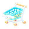 For Exciting Shopping Cinnamoroll Cart