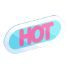 Hot Trends! HOT Sticker