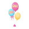 Great Deals Now♪ Advertising Balloons Table