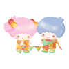 Let's Play Together♪ Kiki & Lala Plushie L