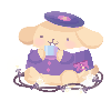 Take a Sip and Relax♪ Pompompurin Plushie M