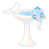 Magical Flowers Floral Scent Bird Bath