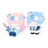 Floral Scent Kiki & Lala Plushie M