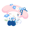 Collect Magical Flowers My Melody Plushie M