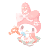 Hair Stylist My Melody Plushie XL