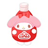 Red Ketchup Bottle♪ My Melody Plushie L