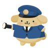 Security Guard Pompompurin Door