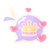 My Favorite Character♡ Crown Speech Bubble