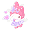 Winking My Melody Plushie S