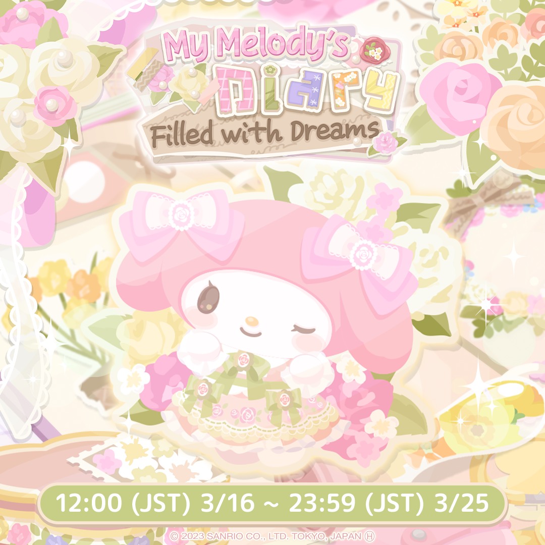 My Melody's Diary Filled with Dreams