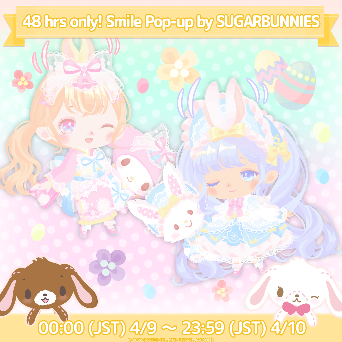 Easter Smile Pop-up by SUGARBUNNIES