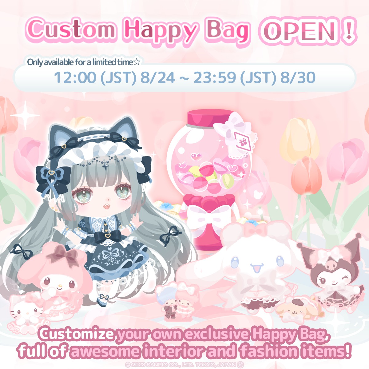 Custom Happy Bag (2023.08)