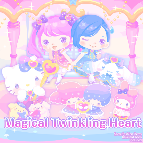 Magical Twinkling Heart